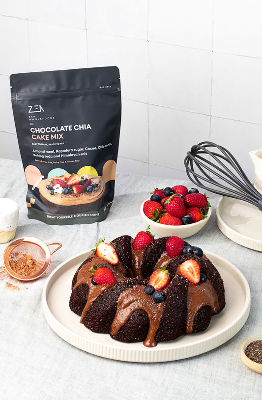 Baking Mix - Chocolate Chia Cake 350g