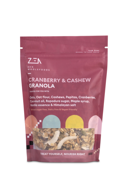 Granola - Cashew and Cranberry 300g